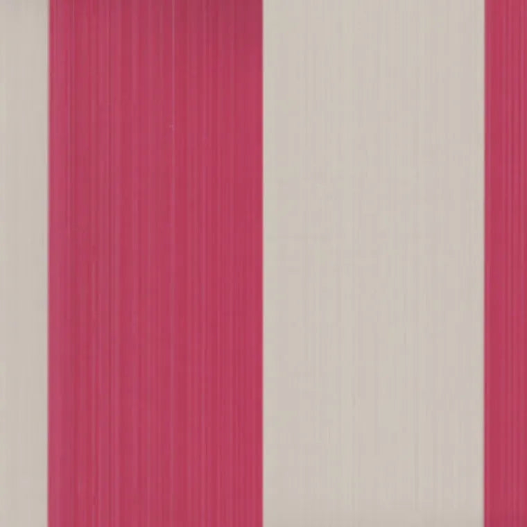 Closeup of a wallpaper showing its Contemporary, Pink, Stripes, Two-tone pattern, color, and subtle texture.