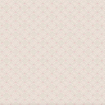 Closeup of a wallpaper showing its Contemporary, Geometric, Pastels, Pink, Unicolour pattern, color, and subtle texture.