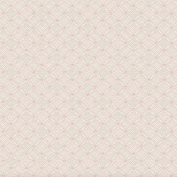 Closeup of a wallpaper showing its Contemporary, Geometric, Pastels, Pink, Unicolour pattern, color, and subtle texture.