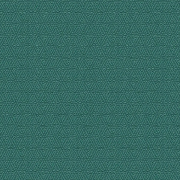 Closeup of a wallpaper showing its Contemporary, Geometric, Green, Plain pattern, color, and subtle texture.
