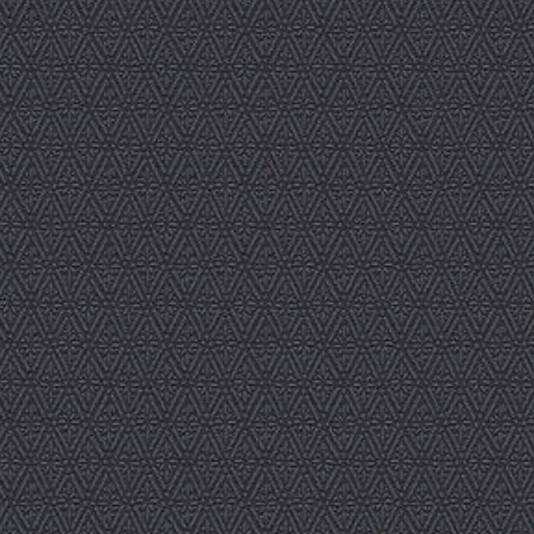 Closeup of a wallpaper showing its Black, Contemporary, Geometric, Monochrome, Plain pattern, color, and subtle texture.