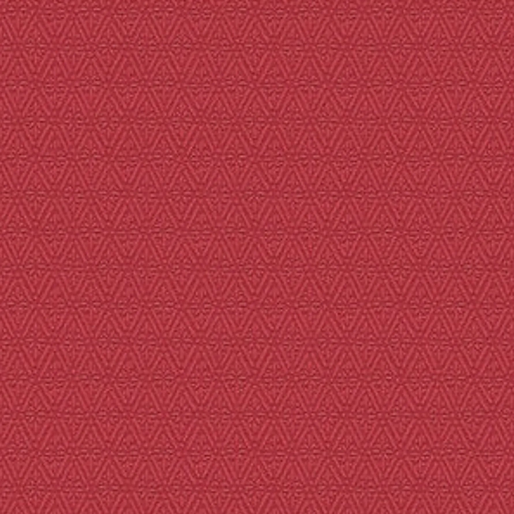 Closeup of a wallpaper showing its Contemporary, Geometric, Plain, Red pattern, color, and subtle texture.