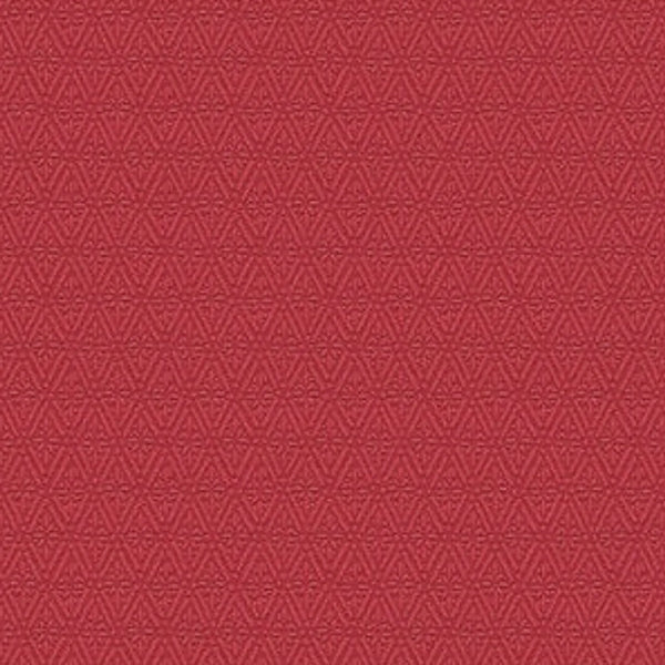 Closeup of a wallpaper showing its Contemporary, Geometric, Plain, Red pattern, color, and subtle texture.