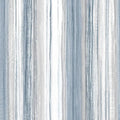 Closeup of a wallpaper showing its Blue, Grey, Stripes, White pattern, color, and subtle texture.