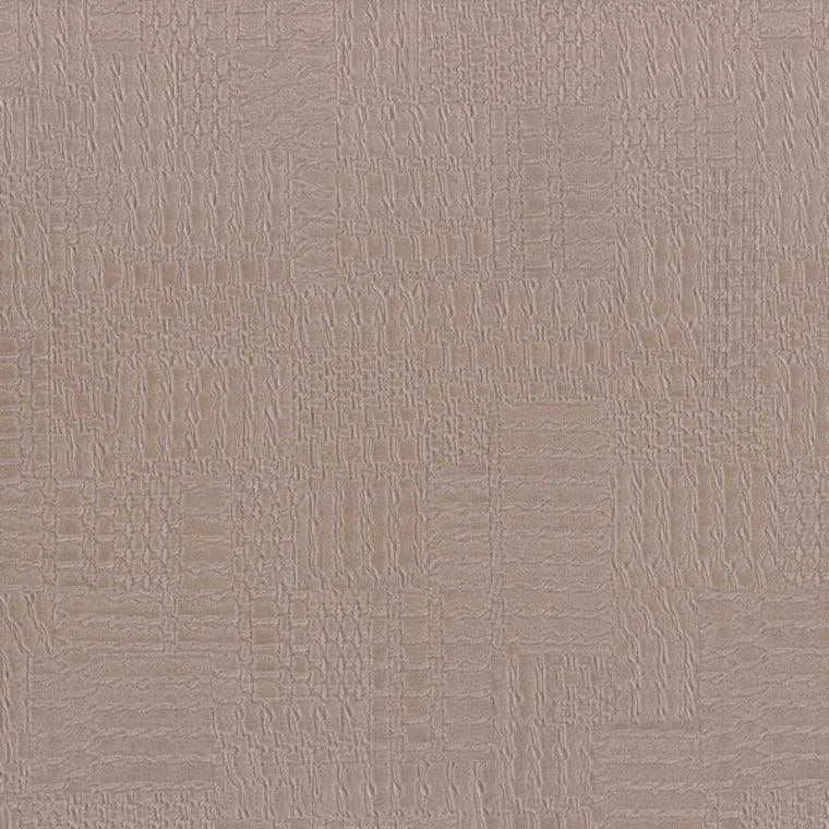 Closeup of a wallpaper showing its Contemporary, Embossed, Neutrals, Vinyl pattern, color, and texture.