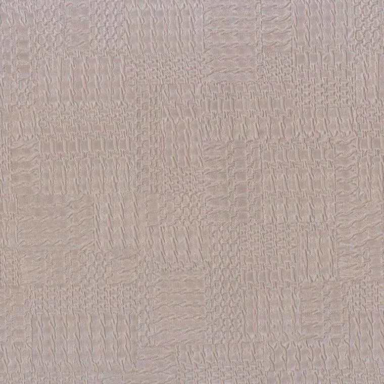 Closeup of a wallpaper showing its Contemporary, Embossed, Neutrals, Vinyl pattern, color, and texture.