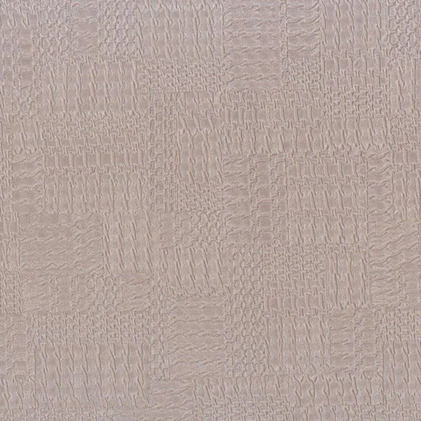Closeup of a wallpaper showing its Contemporary, Embossed, Neutrals, Vinyl pattern, color, and texture.