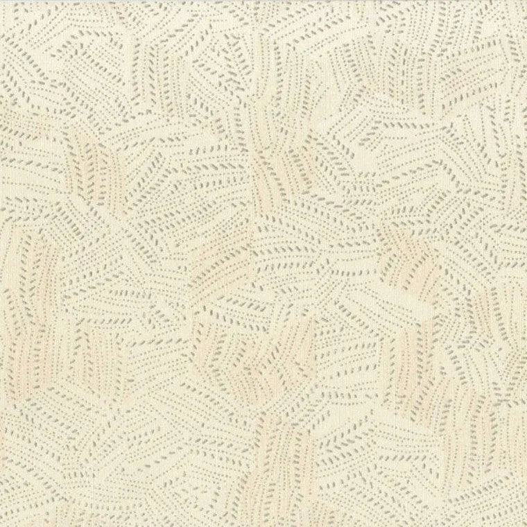 Closeup of a wallpaper showing its Contemporary, Neutrals, Vinyl pattern, color, and texture.