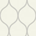 Closeup of a wallpaper showing its Contemporary, Cream, Monochrome, Neutrals pattern, color, and subtle texture.