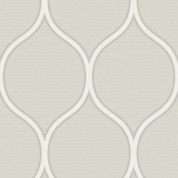 Closeup of a wallpaper showing its Contemporary, Monochrome pattern, color, and subtle texture.