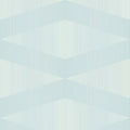 Closeup of a wallpaper showing its Blue, Contemporary, Geometric pattern, color, and subtle texture.