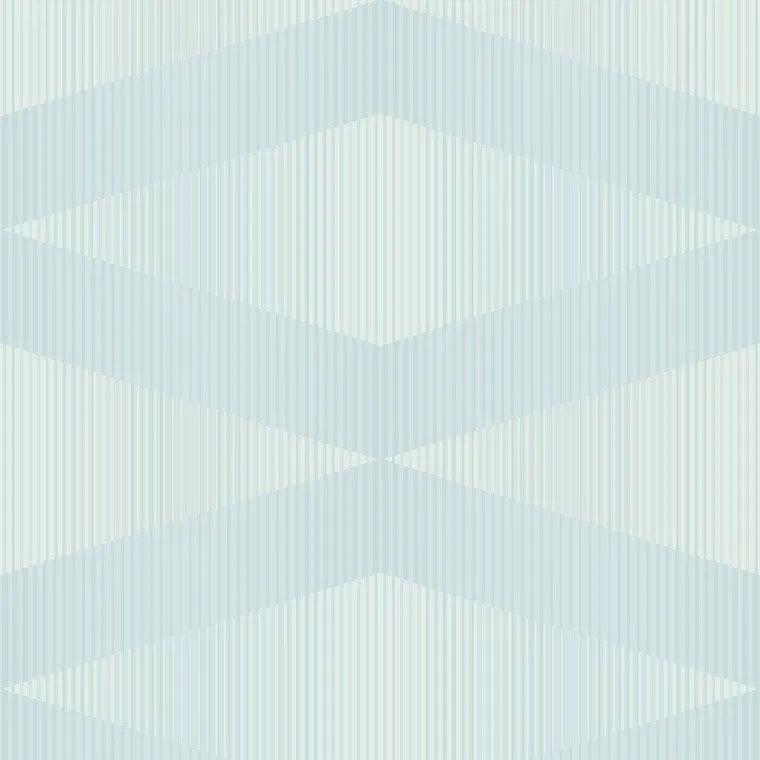 Closeup of a wallpaper showing its Blue, Contemporary, Geometric pattern, color, and subtle texture.