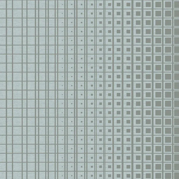 Closeup of a wallpaper showing its Blue, Contemporary, Geometric, Unicolour pattern, color, and subtle texture.