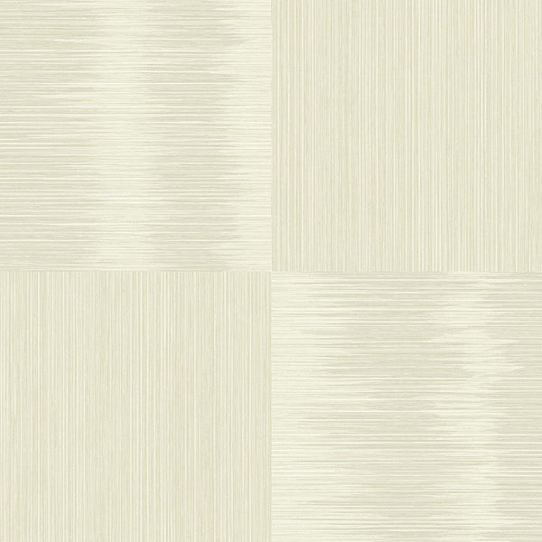 Wallpaper installed in a room showing its full pattern, color