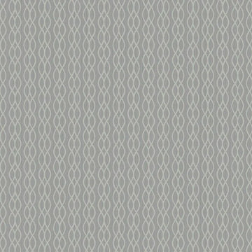 Closeup of a wallpaper showing its Monochrome, Silver, Stripes, Waves pattern, color, and subtle texture.