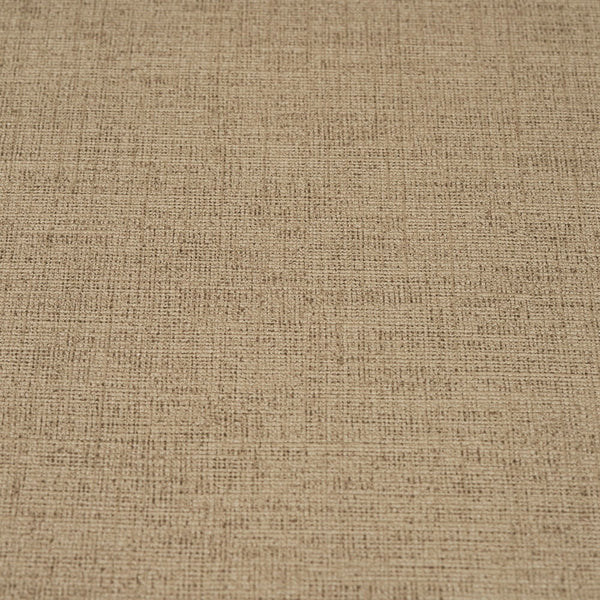 AS Creation Cosiness 792434 close up of wallpaper showing a brown and grey crosshatch weave pattern.