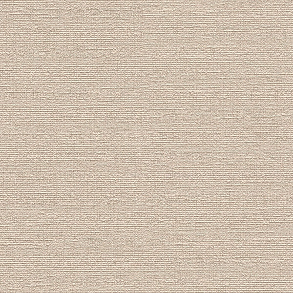 AS Creation Cosiness 792435 wallpaper swatch showing fine horizontal ribbed lines in Beige, Brown.