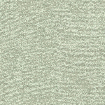 AS Creation Cosiness 792842 close up of green textured wallpaper showing a fine, irregular horizontal ribbed pattern.