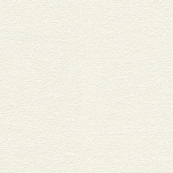 AS Creation Cosiness 792844 cream wallpaper with a subtle irregular ripple texture shown in a close up swatch.
