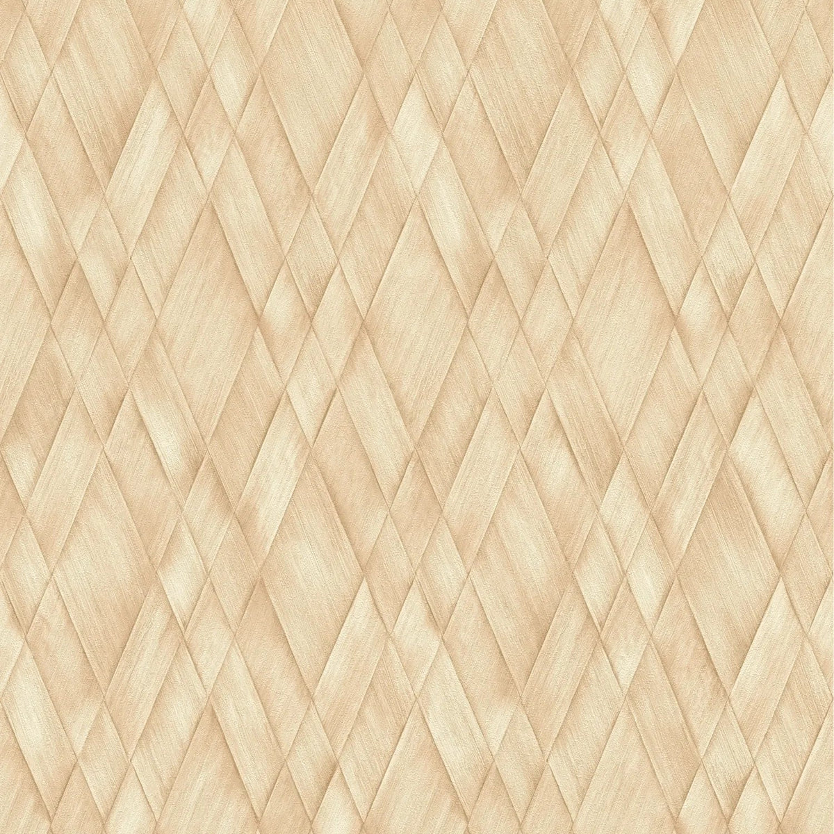 AS Creation Cosiness 793133 beige and cream geometric diamond woven look wallpaper
