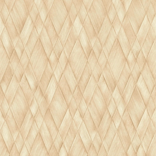 AS Creation Cosiness 793133 beige and cream geometric diamond woven look wallpaper