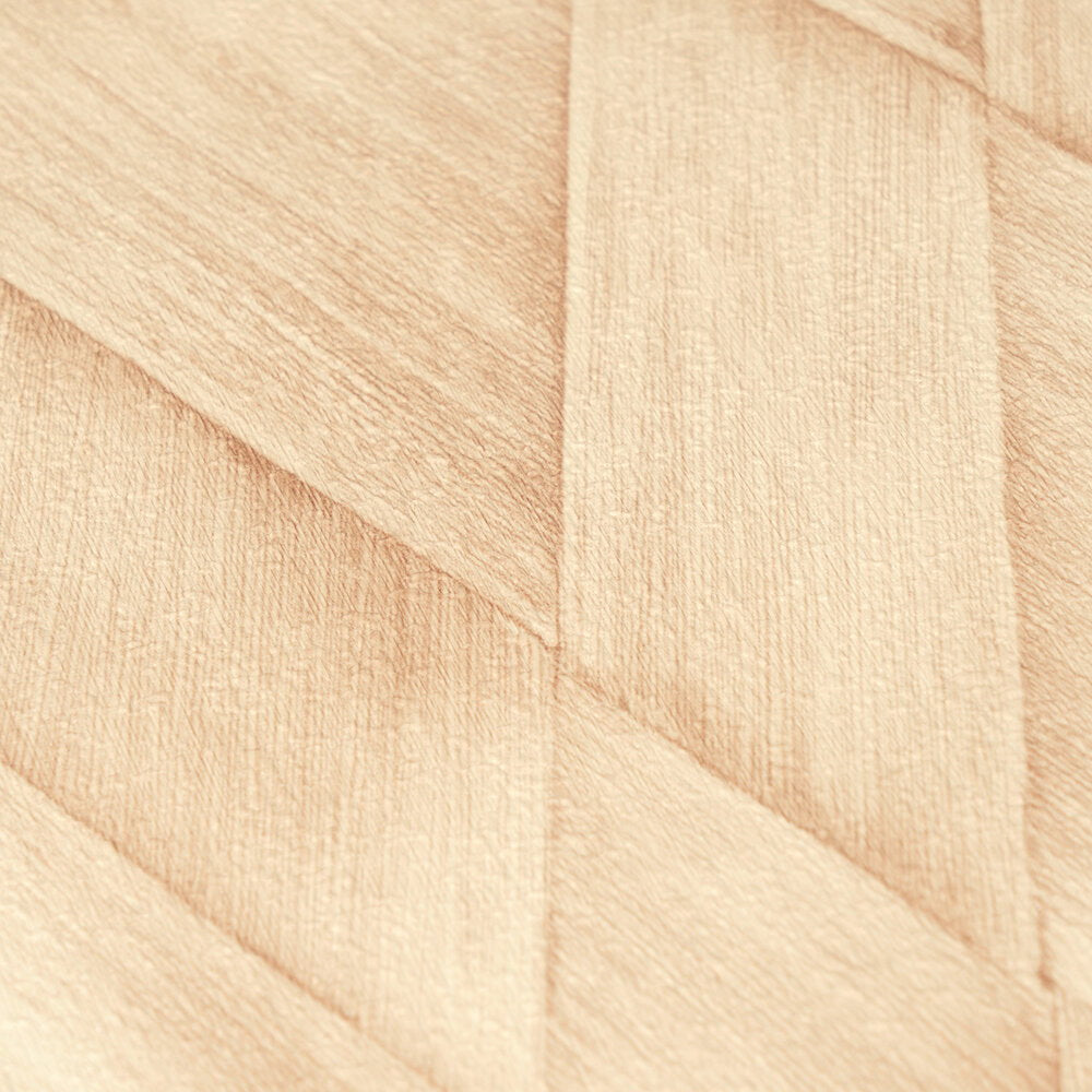 AS Creation Cosiness 793133 close up of Beige, Cream wallpaper showing a diagonal paneled pattern with fine linear texture.