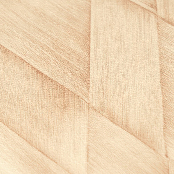 AS Creation Cosiness 793133 close up of Beige, Cream wallpaper showing a diagonal paneled pattern with fine linear texture.