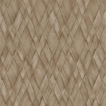 AS Creation Cosiness 793134 warm brown diamond woven effect wallpaper, matte and slightly structured.