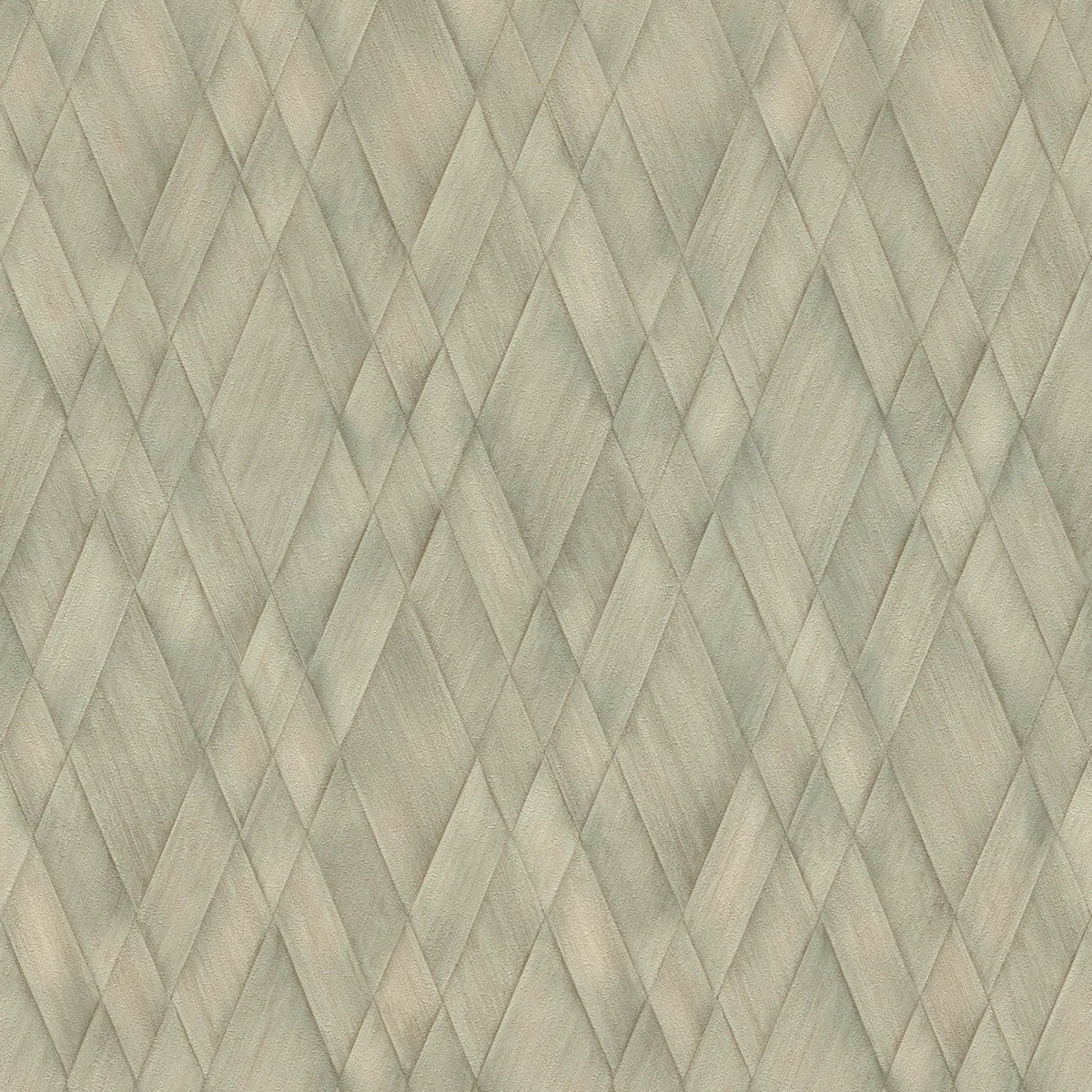 AS Creation Cosiness 793136 green diamond weave geometric wallpaper