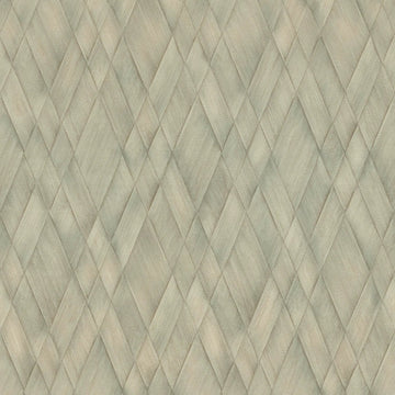 AS Creation Cosiness 793136 green diamond weave geometric wallpaper