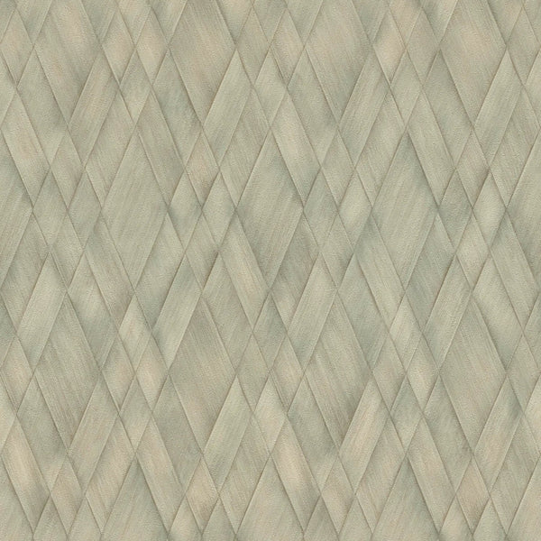 AS Creation Cosiness 793136 green diamond weave geometric wallpaper