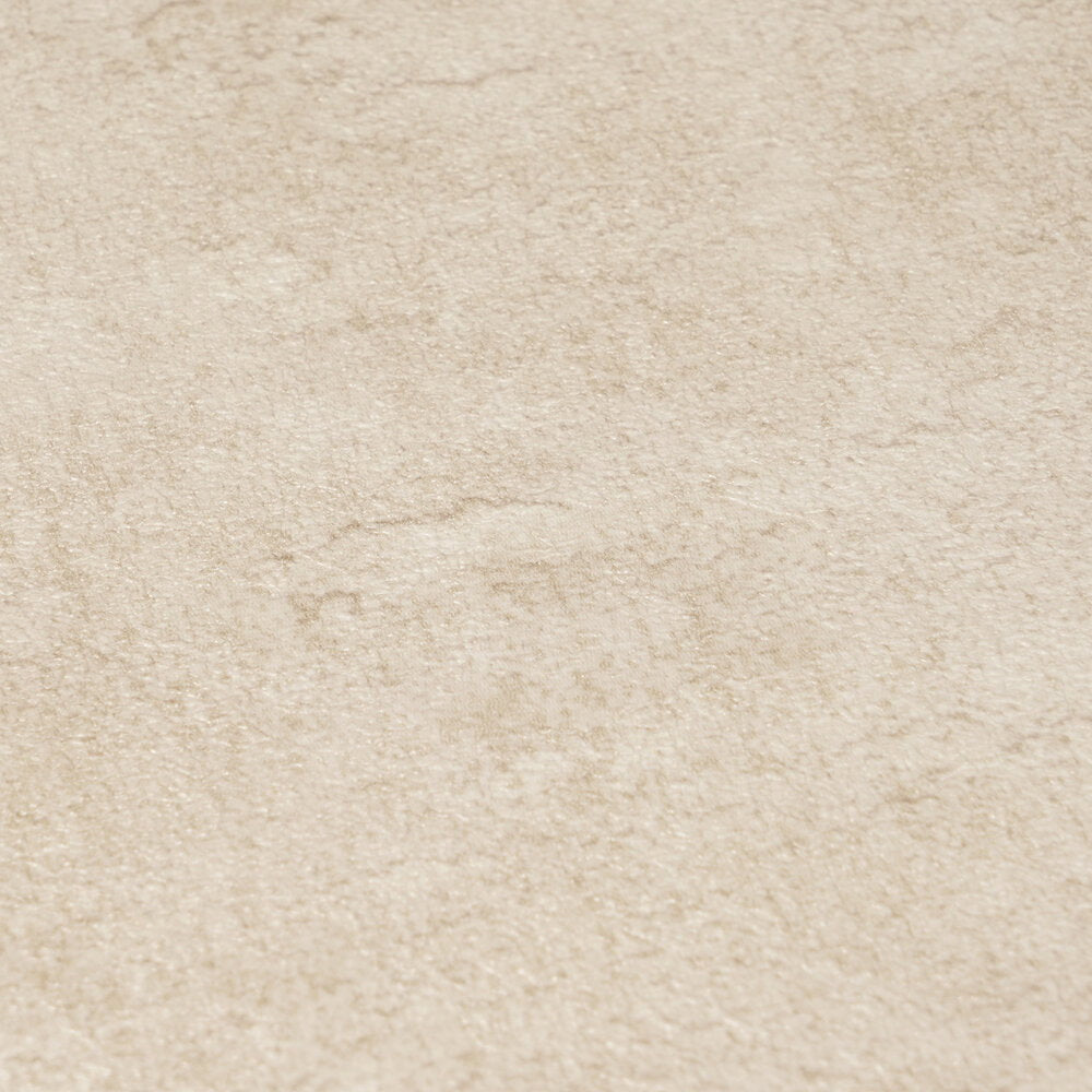 AS Creation Cosiness 793183 close up of Cream, Metallic wallpaper with a softly mottled texture and gentle sheen.
