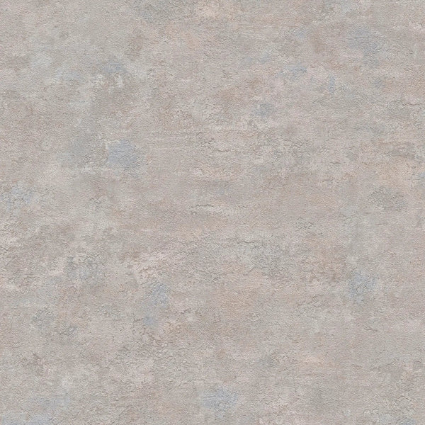 AS Creation Cosiness 793185 grey plaster look textured wallpaper with a subtle metallic sheen