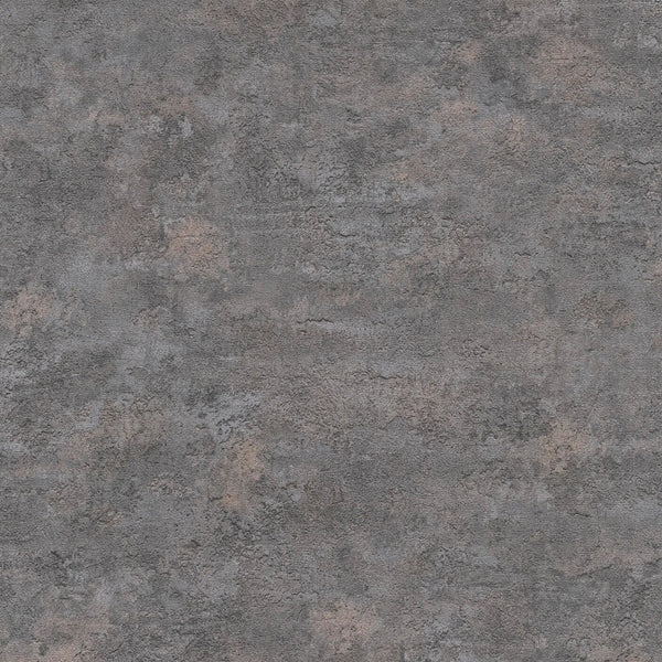 AS Creation Cosiness 793186 wallpaper in black and grey with a subtle metallic plaster look texture