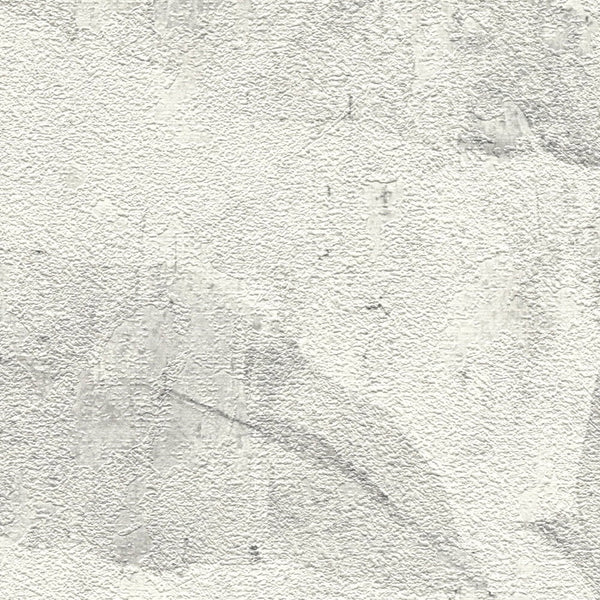 AS Creation Cosiness 793203 close up of Grey wallpaper with a textured plaster effect.