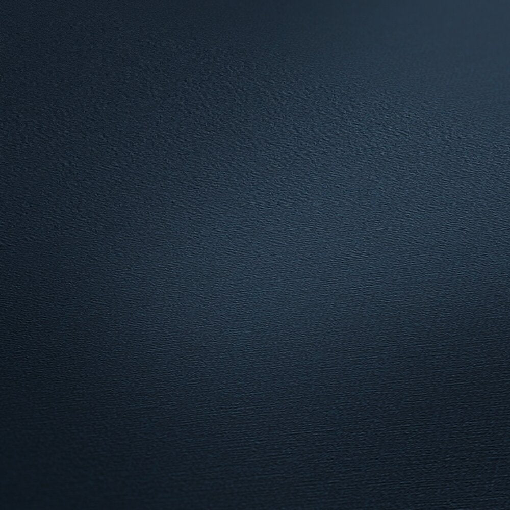 AS Creation French Affair 356536 close up of Blue wallpaper with subtle fine grain texture.