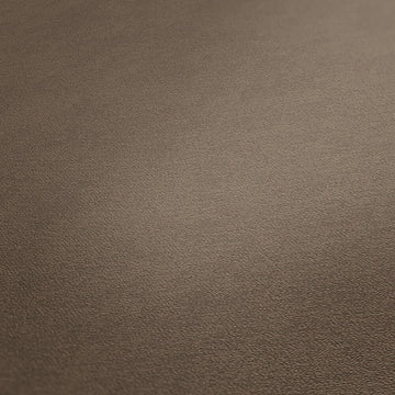AS Creation French Affair 393419 close up of Brown textured wallpaper showing fine grain across the surface.