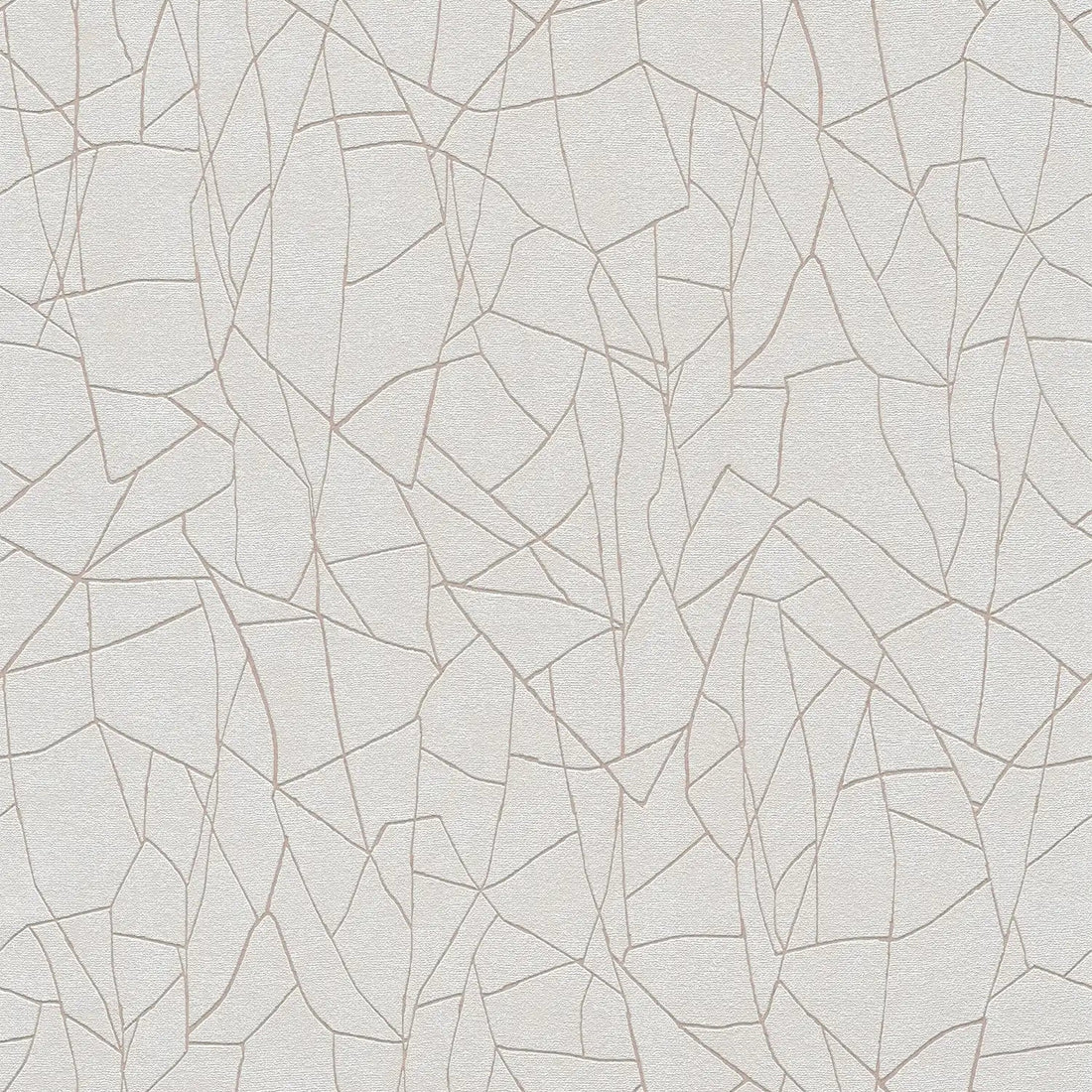AS Creation French Affair 399341 grey and white geometric polygon line wallpaper on embossed nonwoven