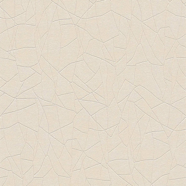 AS Creation French Affair 399342 beige geometric embossed wallpaper
