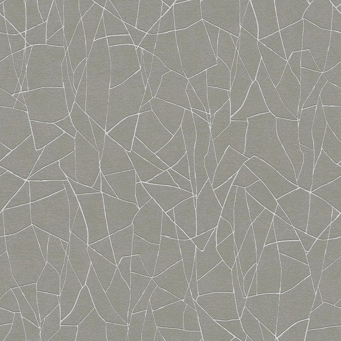 AS Creation French Affair 399343 geometric grey and white wallpaper with embossed structure foam