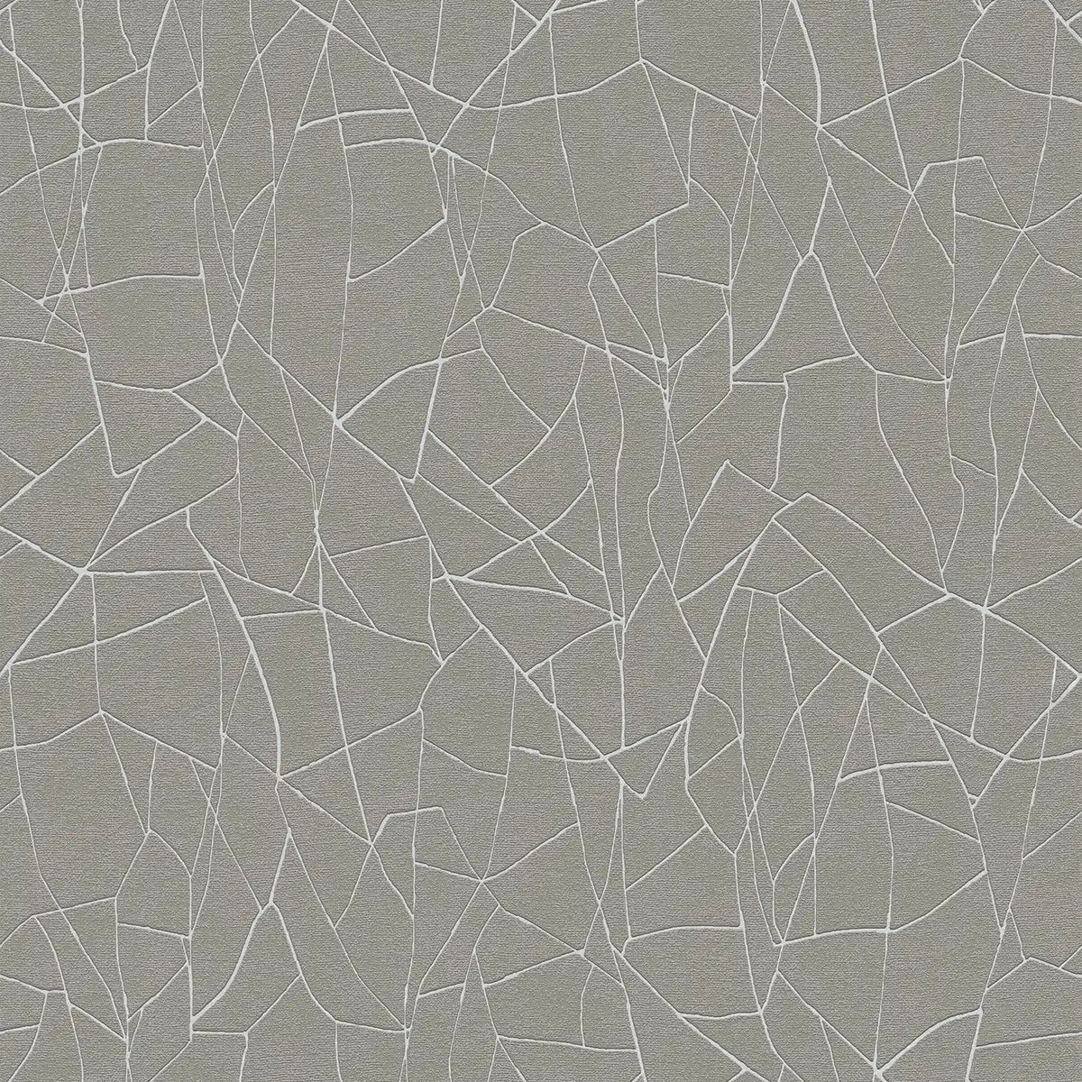 AS Creation French Affair 399343 geometric grey and white wallpaper with embossed structure foam