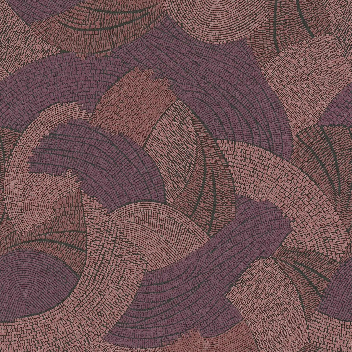 AS Creation French Affair 399352 red abstract geometric wallpaper with embossed texture