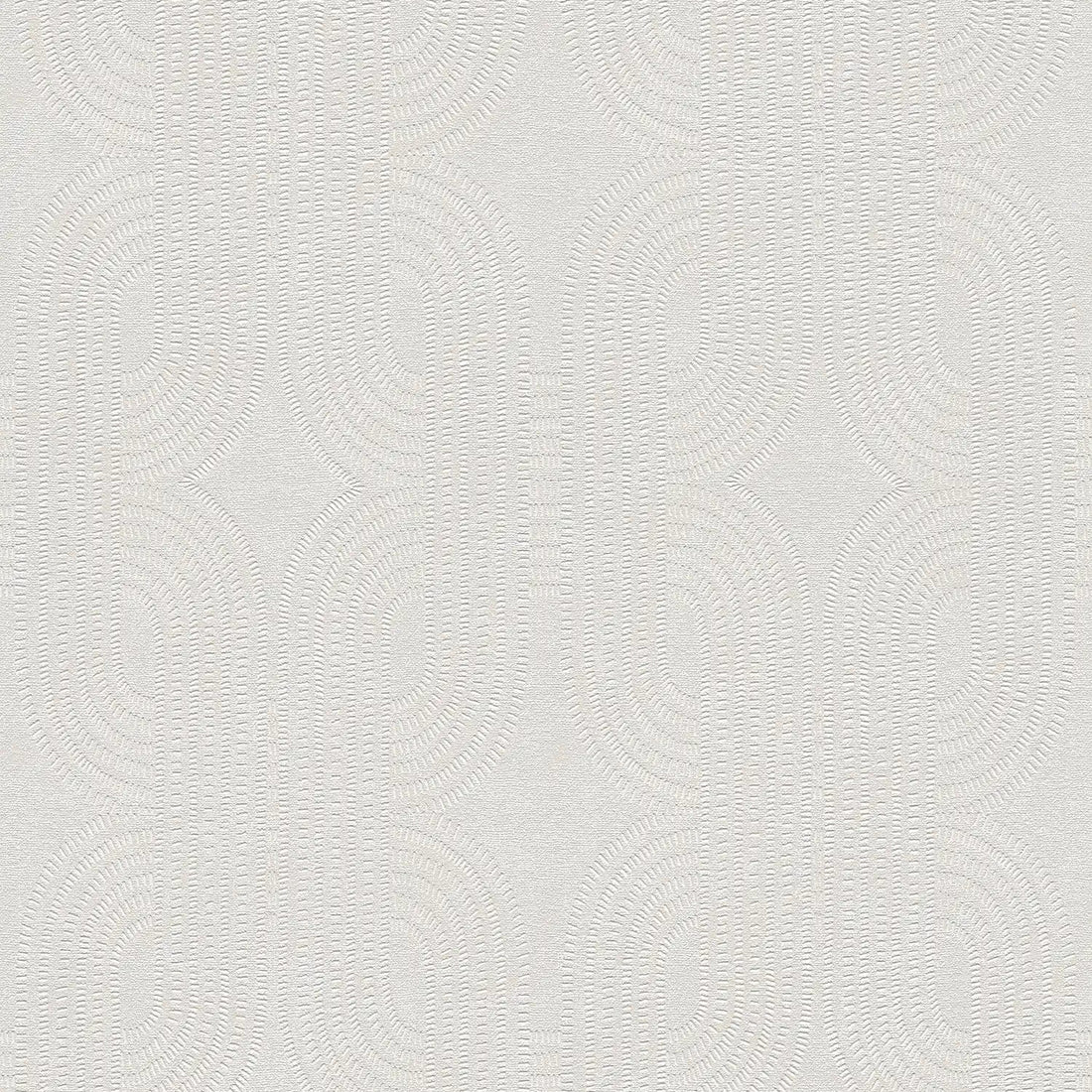 AS Creation French Affair 399372 geometric textured grey and white wallpaper