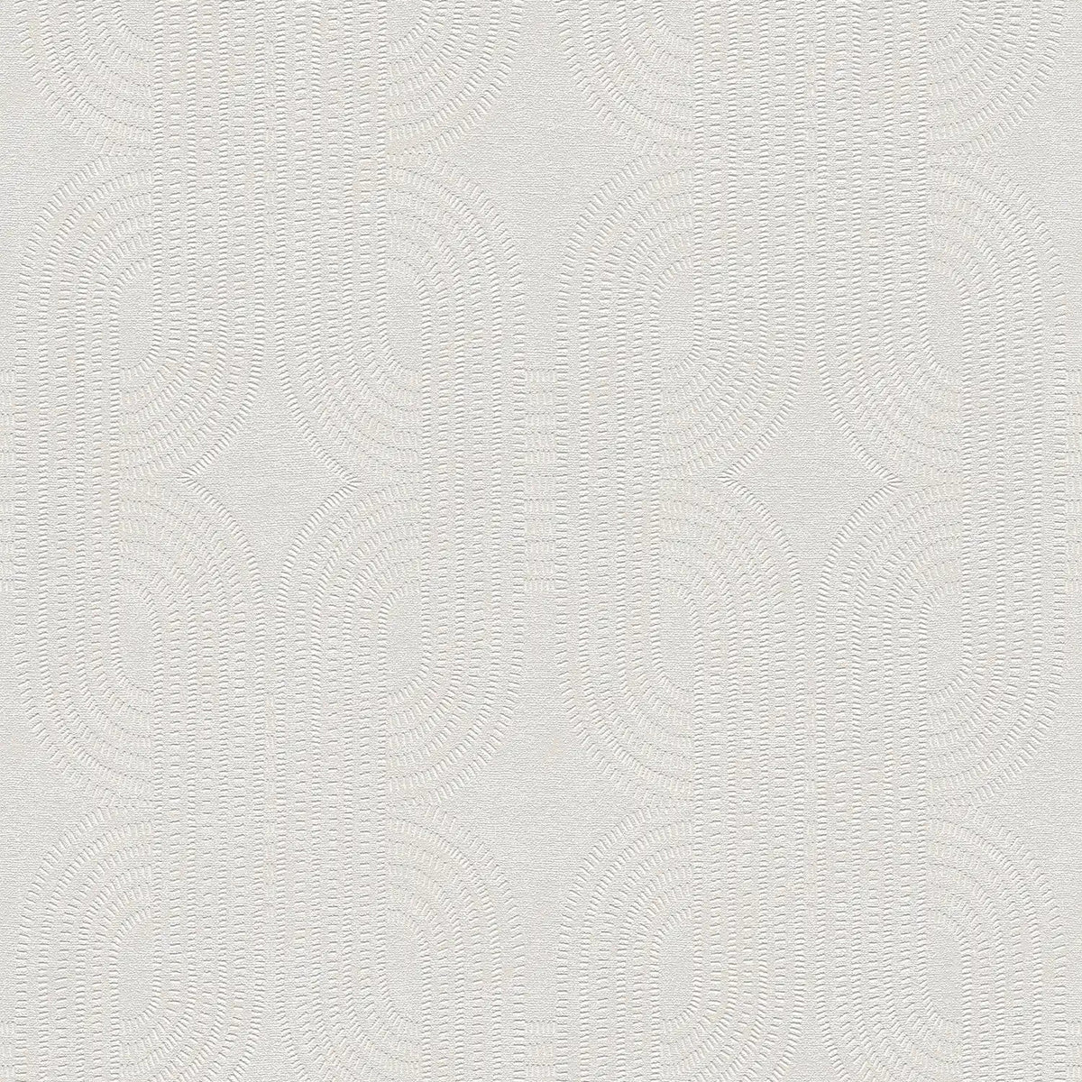 AS Creation French Affair 399372 geometric textured grey and white wallpaper