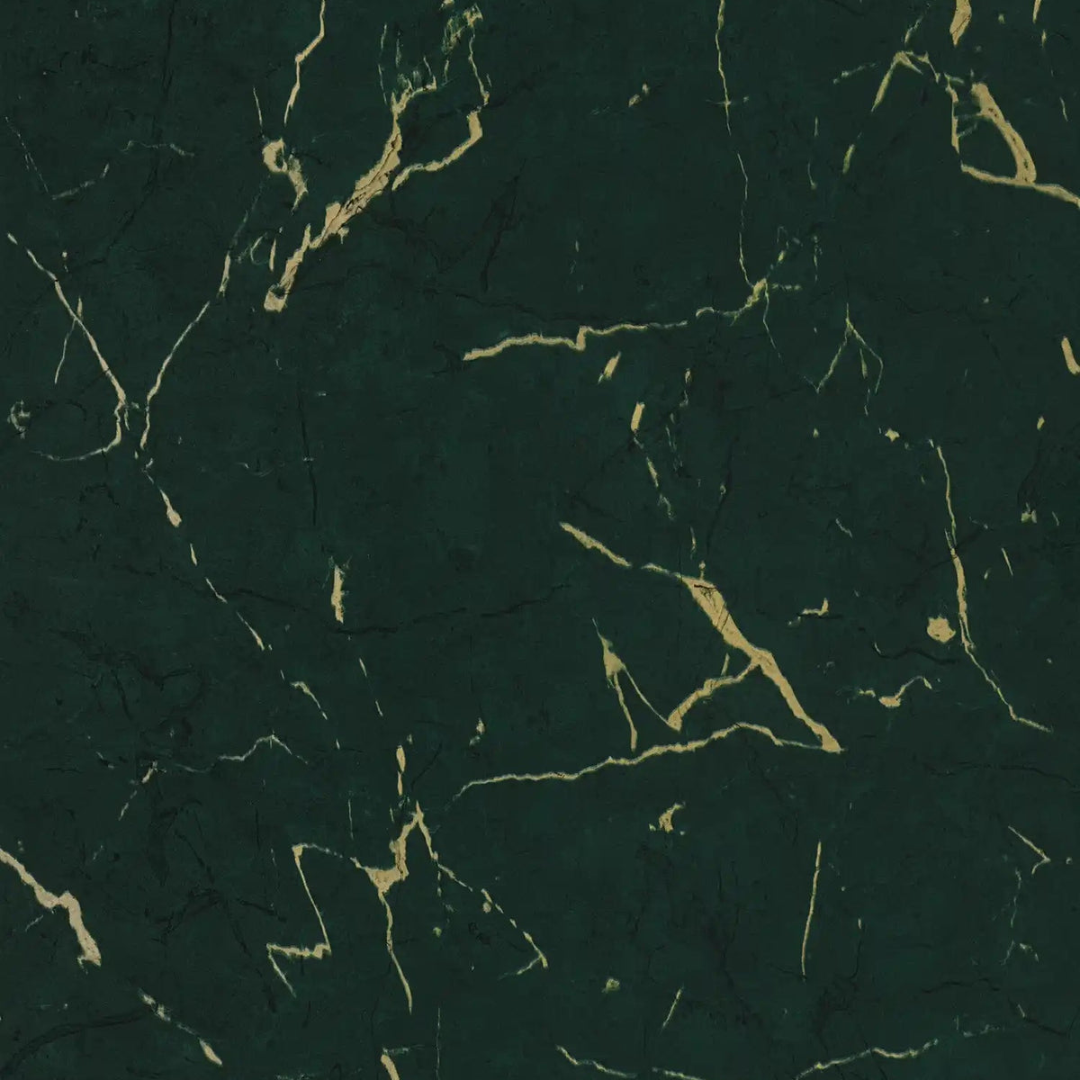 AS Creation Metropolitan Stories II 378555 green wallpaper with metallic marble veining and a glossy smooth finish.