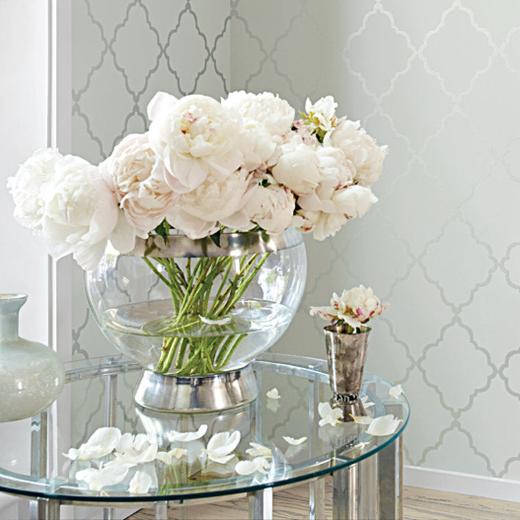 Anna French Metallic Trellis AT6057