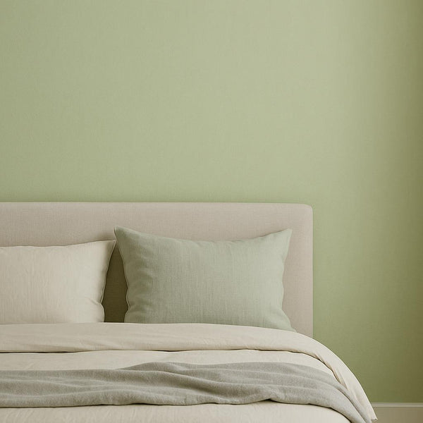 Bedroom featuring Erismann Cameo 10534-07 as feature wall in a Modern, Minimal, Contemporary, Calm interior.