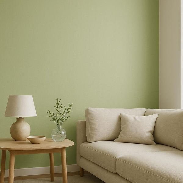 Living Room featuring Erismann Cameo 10534-07 as feature wall in a Modern, Minimal, Contemporary, Calm interior.