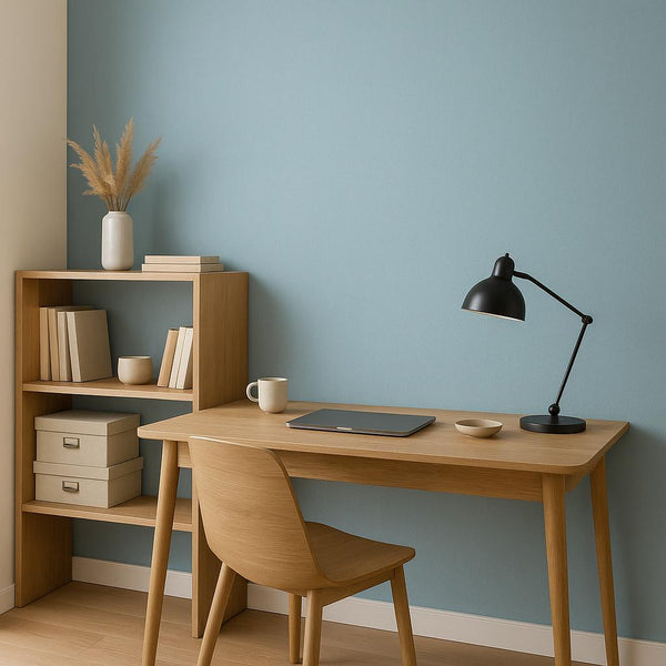 Office featuring Erismann Cameo 10534-08 as feature wall in a Modern, Minimal, Calm, Fresh interior.
