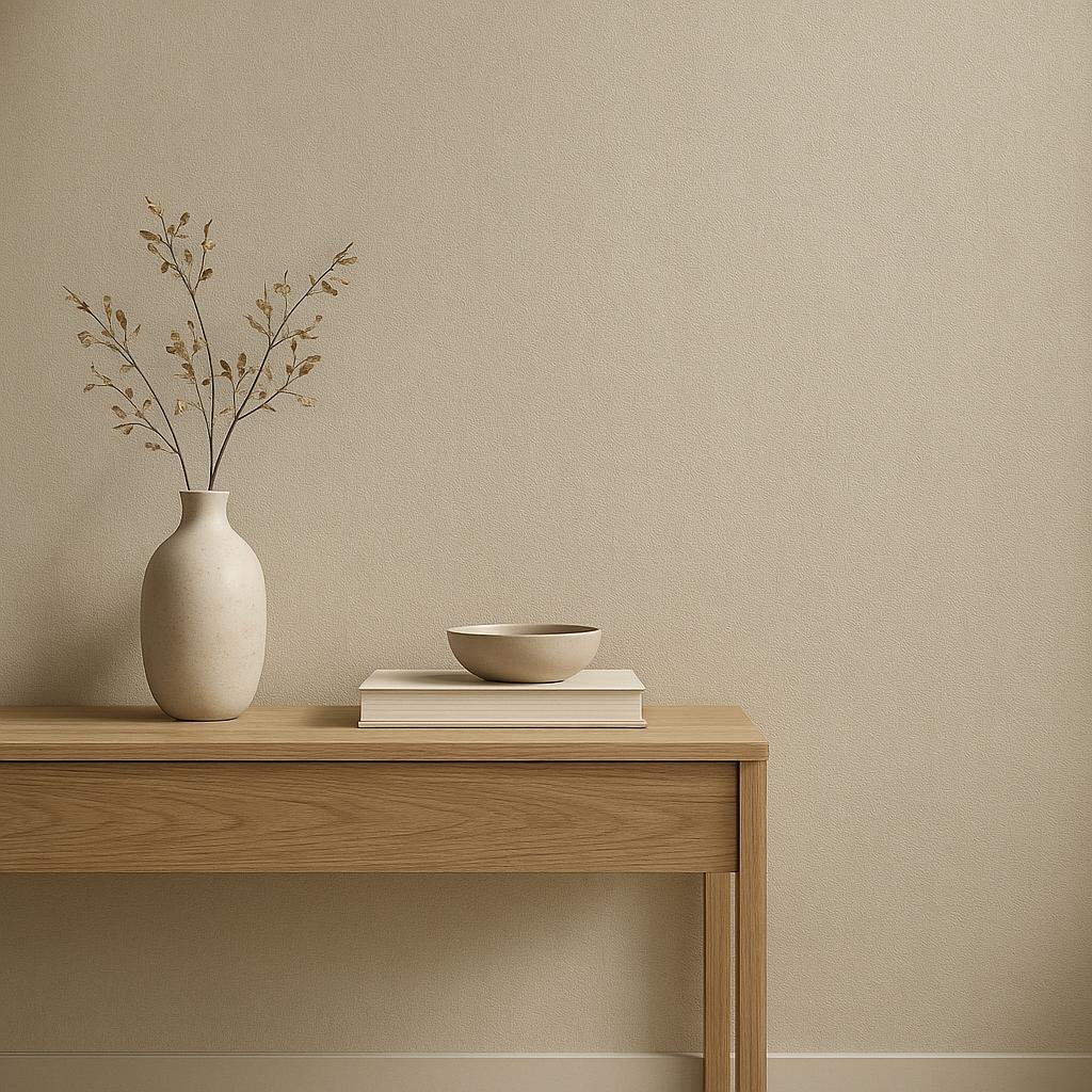 Hallway featuring Erismann Cameo 10534-11 as accent wall in a Modern, Minimal, Contemporary, Calm interior.